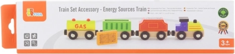 Drewniany pociąg – źródła energii VIGA