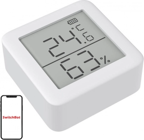 Inteligentny termometr i higrometr SWITCHBOT Meter (biały)