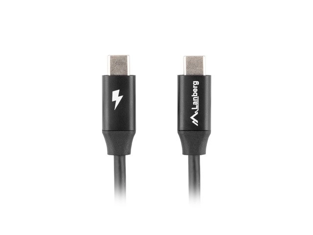 Kabel USB-C 2.0, 1.8m, czarny