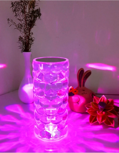 Magiczny kryształowy efekt światła