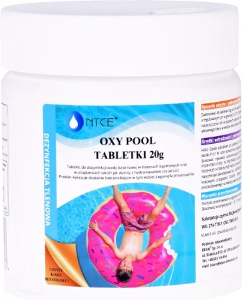 Oxy Pool tabletki tlenowe do dezynfekcji wody w basenach i jacuzzi 0,5 kg