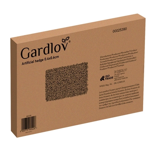 Sztuczny płot Gardlov zielony panel 60x40 cm na balkon i ogród
