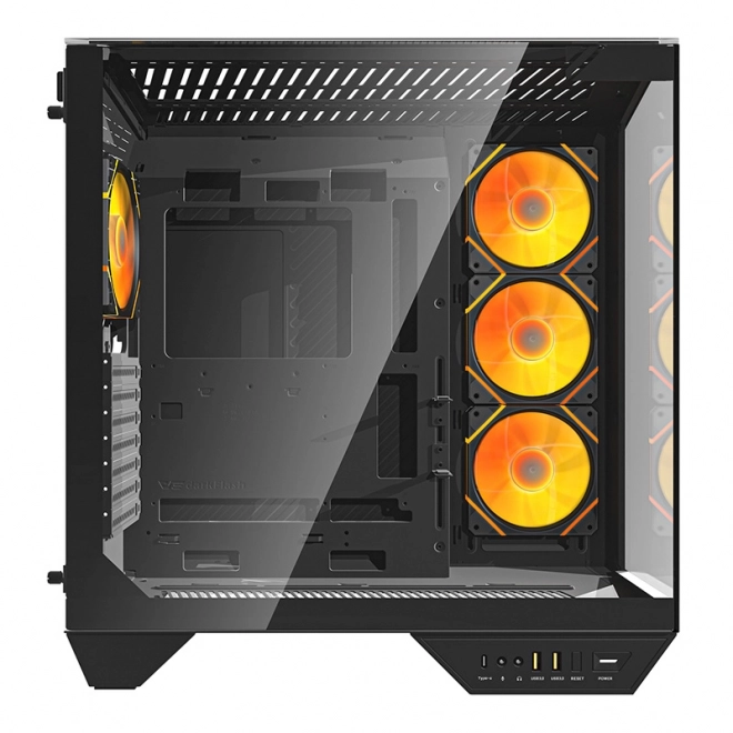 Obudowa komputerowa Darkflash DY470 czarna