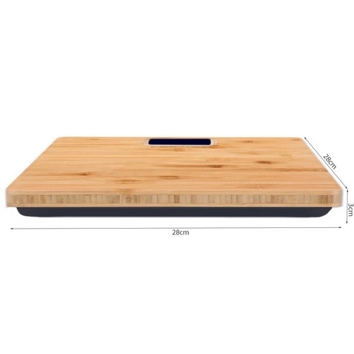 Drewniana waga łazienkowa LCD Ruhhy 22522
