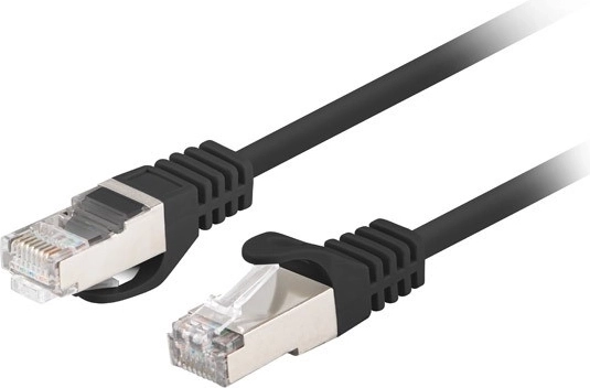 Patch kabel Cat.6 FTP 1,5 m – opakowanie 10 szt., czarny