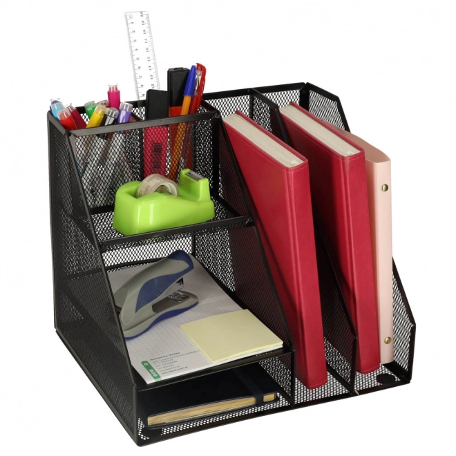Metalowy organizer na stół A4