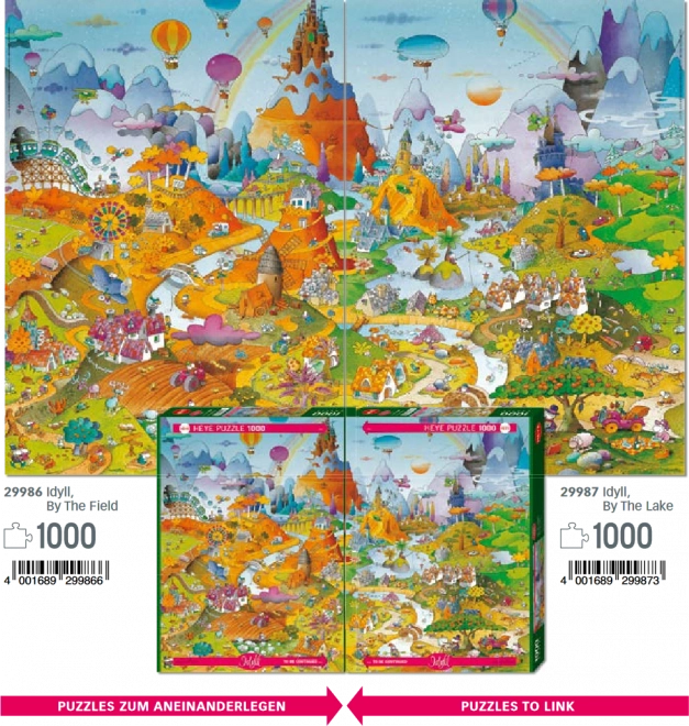 Puzzle 1000 elementów Idylla - Pole