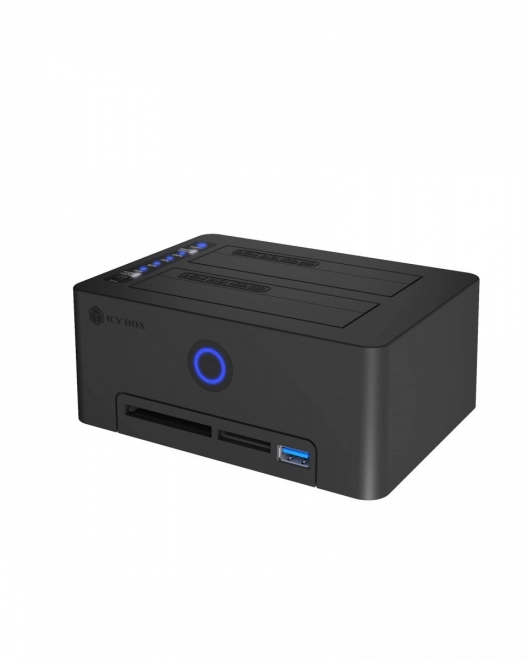 Czytnik kart z podwójną stacją dokującą dla SSD/HDD