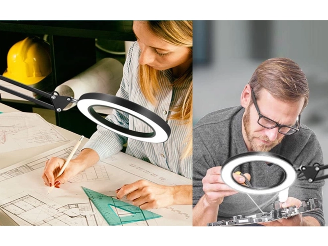Kosmetyczna lampa LED powiększająca