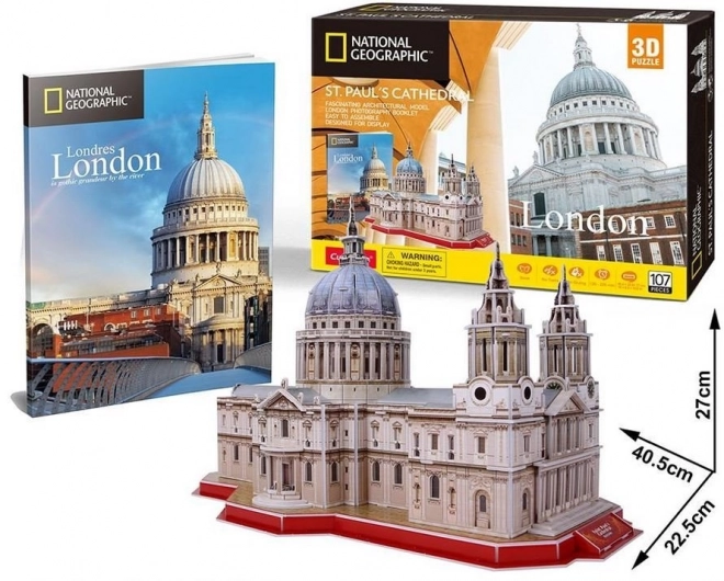 3D puzzle Katedrała świętego Pawła National Geographic
