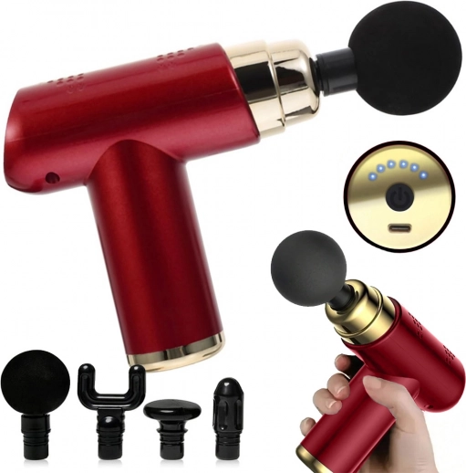 Mini pistolet do masażu mięśni i ciała
