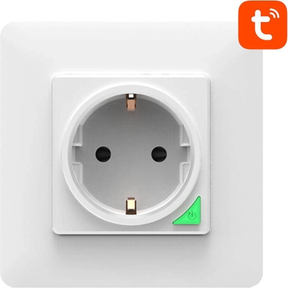 Inteligentne gniazdko WiFi Avatto TUYA białe