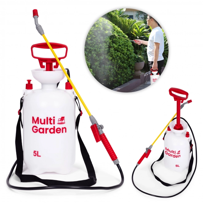 Ręczny opryskiwacz ciśnieniowy ogrodowy MultiGarden 5L