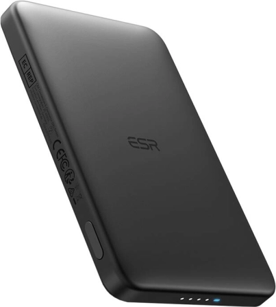 Magnetyczny powerbank ESR Qi2 MagSlim 5000 mAh czarny