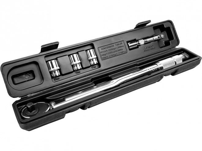 Zestaw dynamometryczny z kasetą na klucze 40-210 Nm