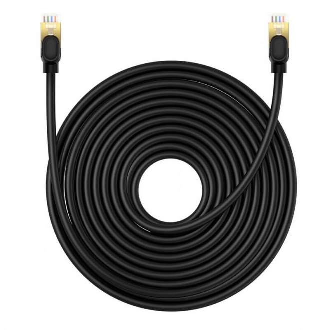 Kabel Ethernet Baseus RJ45 kat.8 40Gb/s 15m czarny