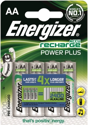 Akumulator ENERGIZER Power Plus AA L91 2000 mAh, 4 szt.