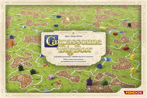 Carcassonne Big Box – edycja prezentowa z 11 rozszerzeniami