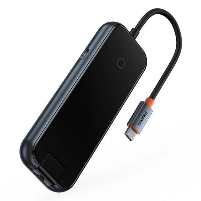 Baseus AcmeJoy 5w1 USB-C Hub z 2x USB 3.0, USB 2.0, USB-C PD i RJ45
