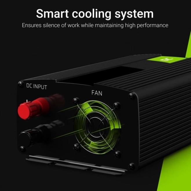 Przenośny przetwornik napięcia Green Cell 12V na 230V 1000W/2000W