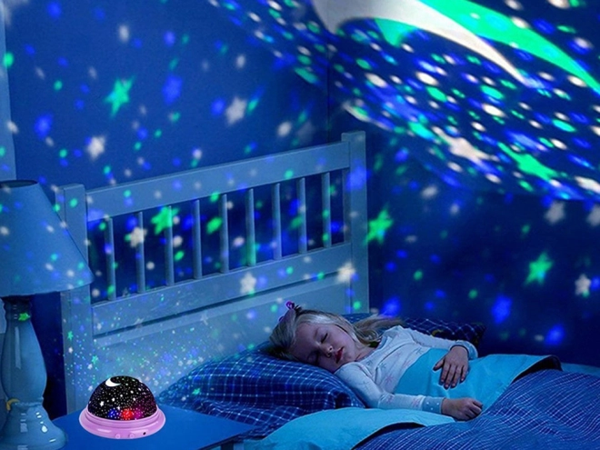 Projektor gwiezdnego nieba z oświetleniem LED