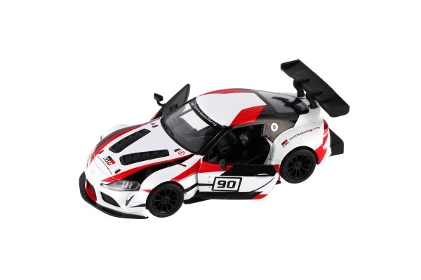 Auto Kinsmart Toyota GR Supra Racing metalowy 13 cm
