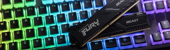Pamięć Kingston Fury Beast DDR4 16GB (2x8GB) 3600MHz CL17