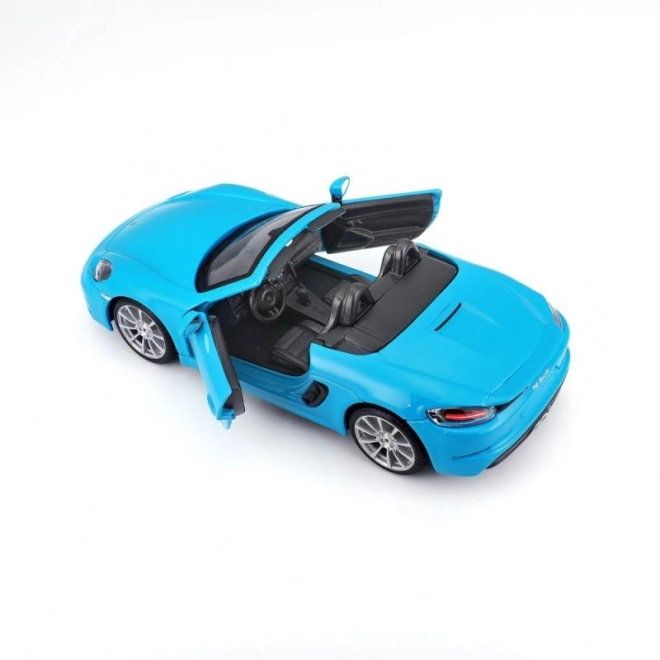 Bburago 1:24 Porsche 718 Boxster Niebieski