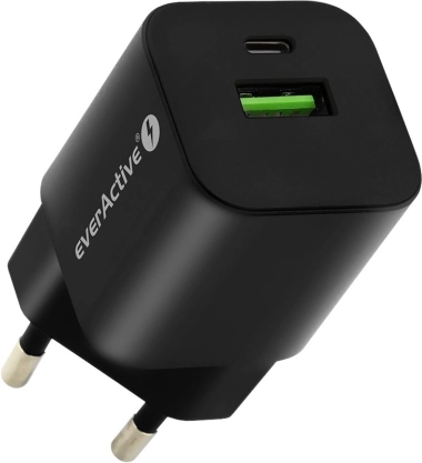 Ładowarka sieciowa USB/USB‑C 30 W GaN z szybkim ładowaniem