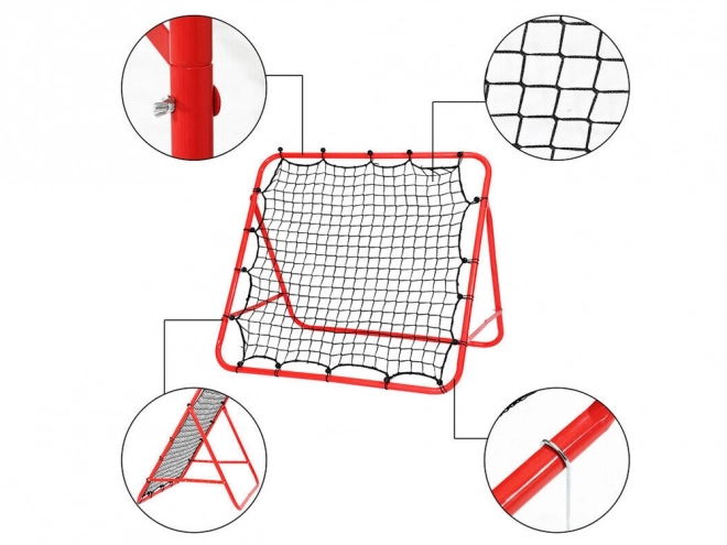 Rama treningowa Rebounder do piłki nożnej 100x100cm