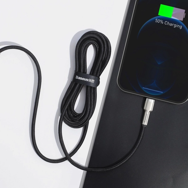 Baseus kabel USB-C do Lightning Cafule 20W, 2m czarny