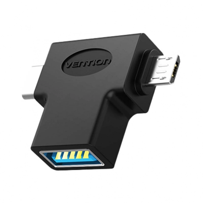 Adapter USB-C i Micro USB OTG Vention