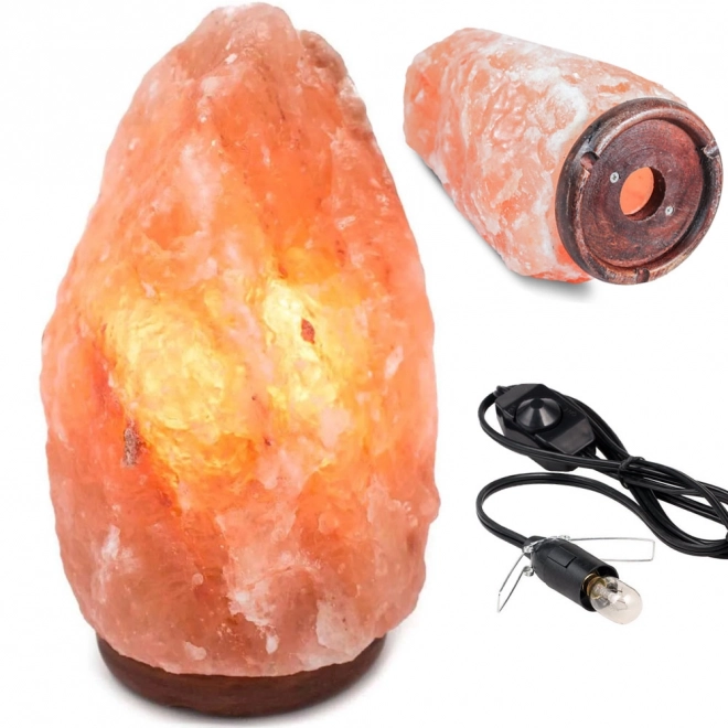 Duża himalajska lampa solna jonizator