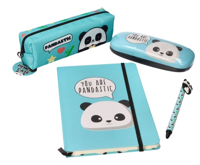Etui na okulary z pandą