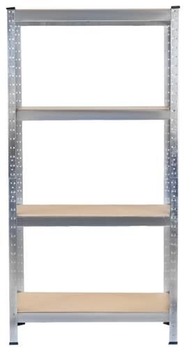 Metalowy regał z 4 półkami 150x75x30 cm