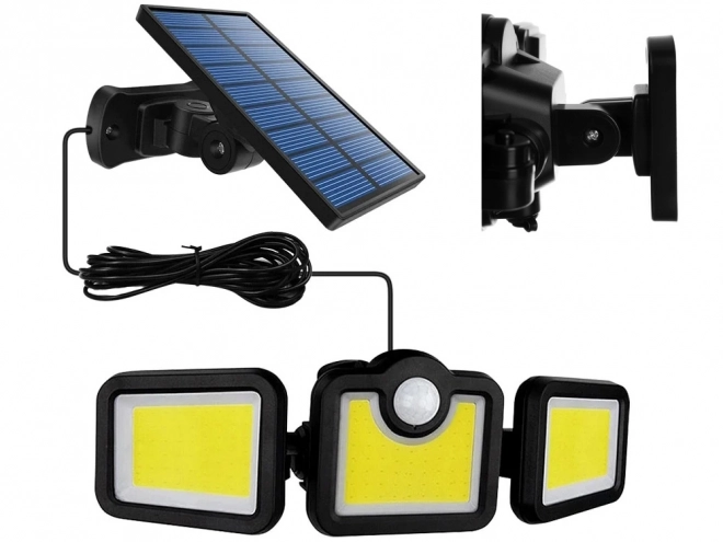 Solarnie światło z czujnikiem ruchu i 171 LED