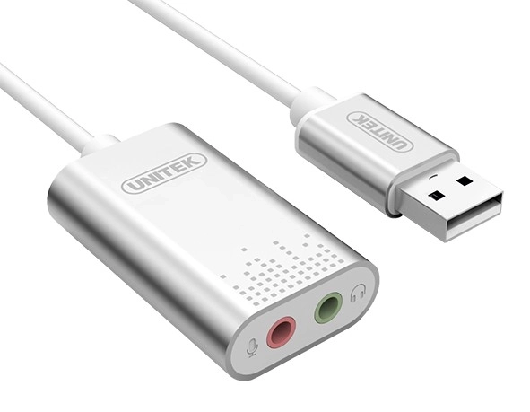 USB karta dźwiękowa stereo Unitek