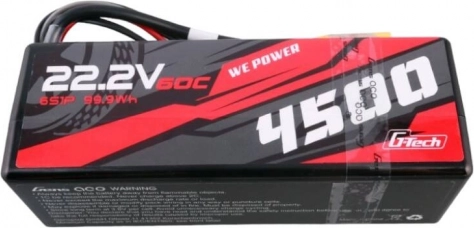 akumulator lipo 22,2 v 4500 mah 60c hardcase do rc aut gens ace g-tech