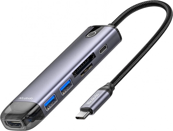 Mcdodo HU-7420 6-w-1 Hub USB-C