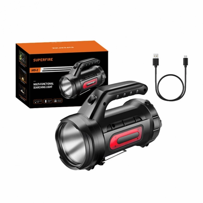 Latarka Superfire M9-E, 900lm, USB