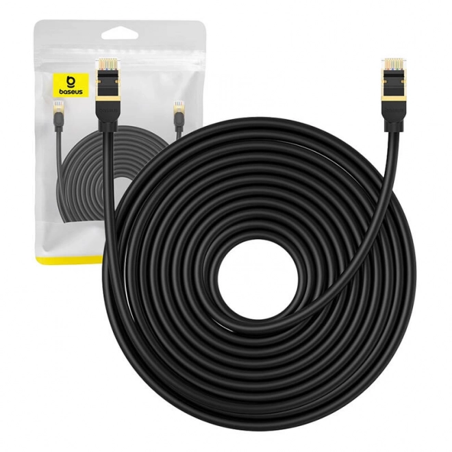 Kabel Ethernet Baseus RJ45 kat.8 40Gb/s 15m czarny