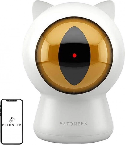 Sprytna laserowa zabawka dla kotów PETONEER Smart Dot