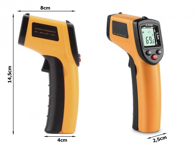 Bezkontaktowy laserowy termometr -50 +380°c