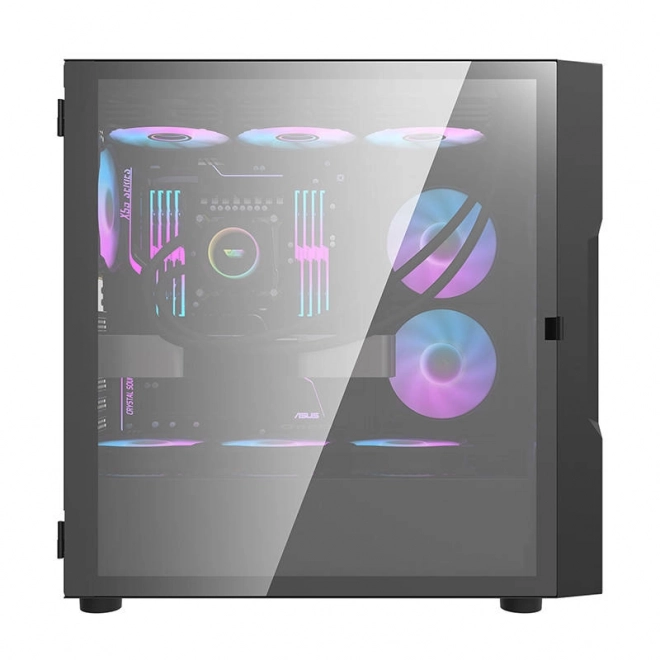 Obudowa komputerowa z oświetleniem RGB Darkflash