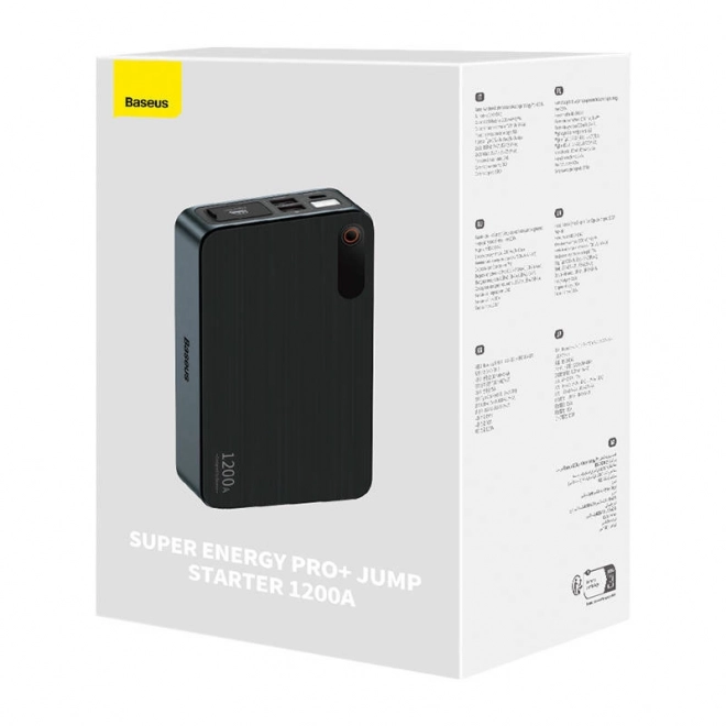 Starter do auta Baseus Black Super Energy Pro+