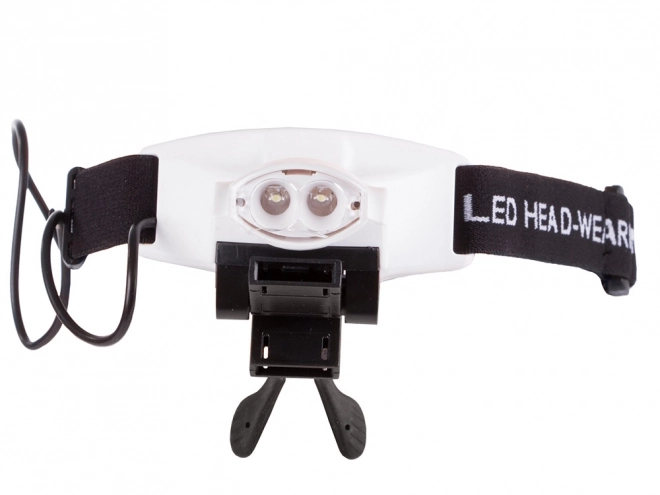 Lupa zegarmistrzowska 6x z dwoma LED
