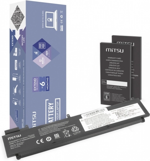 Bateria do Lenovo ThinkPad T460s, T470s – tylna bateria 2000 mAh (23 Wh) 11,4 V