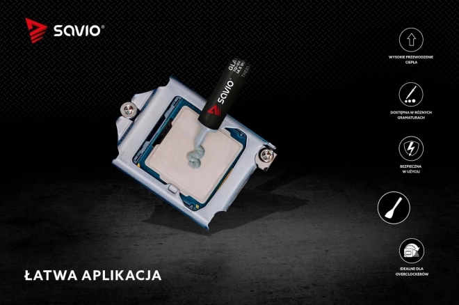 Pasta termiczna Savio Glacier 1g