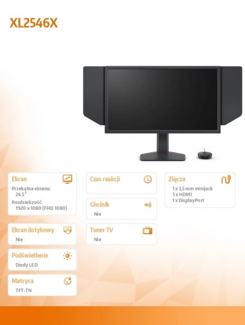 Monitor BenQ XL2546X 240Hz