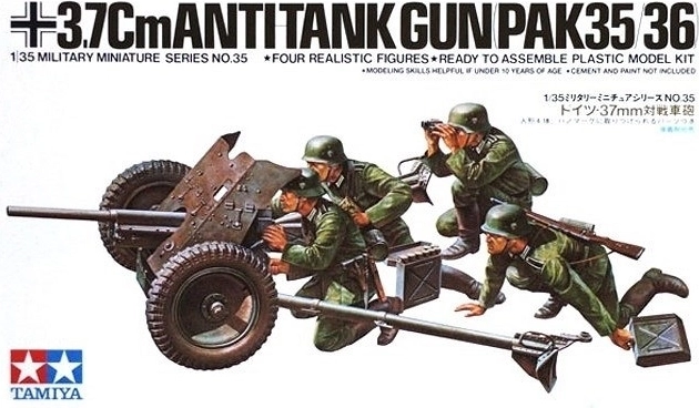 Niemiecka armata przeciwpancerna 37 mm model